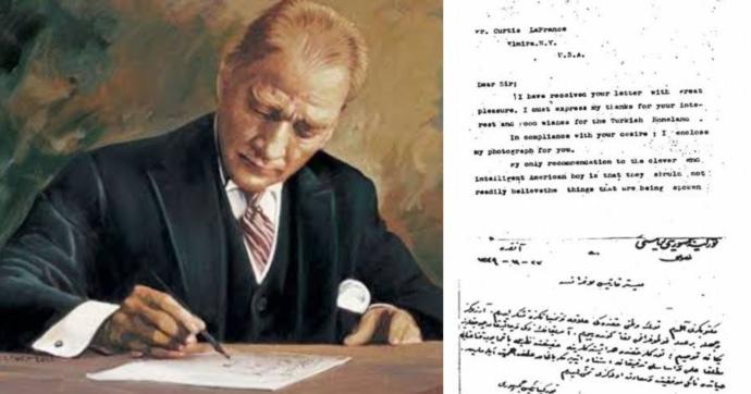 Okyanuslar Ötesinden Atatürk Hayranı Bir Çocuk: Curtis La France ve Ataya Yazdığı Mektup