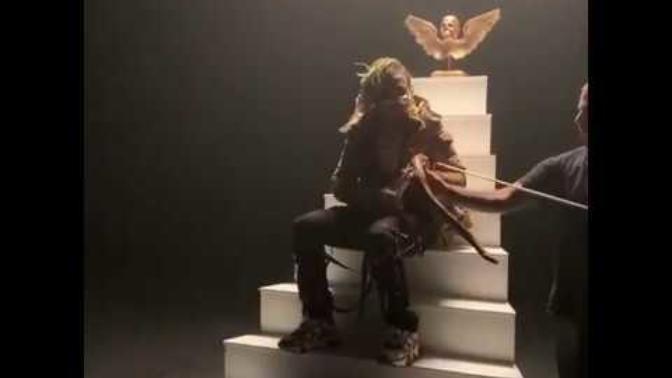 Lil Pump'ı Klip Çekiminde Yılan Isırdı!