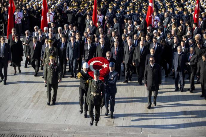 Atatürkü Anma Töreni Erdoğan: Cumhuriyetimize En Büyük Katkıyı Başında Bulunduğum Hükümetler Yapmıştır