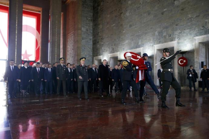 Atatürkü Anma Töreni Erdoğan: Cumhuriyetimize En Büyük Katkıyı Başında Bulunduğum Hükümetler Yapmıştır