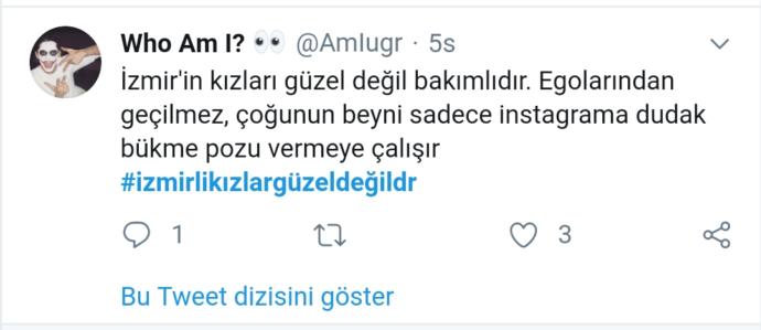 Twitterda #izmirlikızlargüzeldeğildr Diye Hashtag Açan Yaramaz Kullanıcıyı Fotoğraflarıyla Döven İzmirli Kızlar