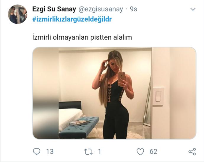 Twitterda #izmirlikızlargüzeldeğildr Diye Hashtag Açan Yaramaz Kullanıcıyı Fotoğraflarıyla Döven İzmirli Kızlar