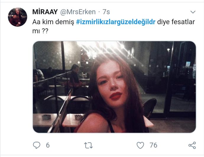 Twitterda #izmirlikızlargüzeldeğildr Diye Hashtag Açan Yaramaz Kullanıcıyı Fotoğraflarıyla Döven İzmirli Kızlar