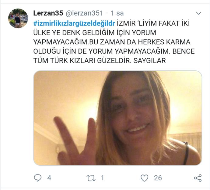 Twitterda #izmirlikızlargüzeldeğildr Diye Hashtag Açan Yaramaz Kullanıcıyı Fotoğraflarıyla Döven İzmirli Kızlar