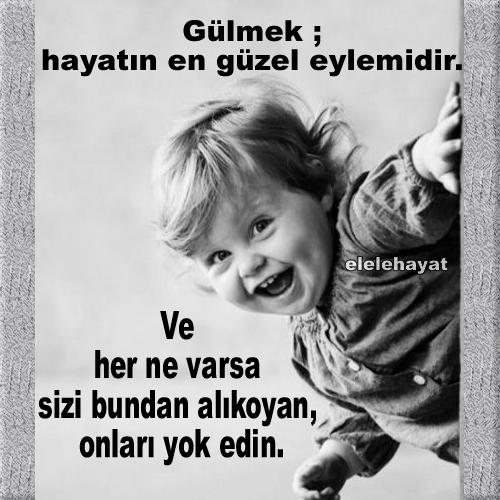 Bence gülmek gerek İbrahim sesin dediği gibi katıla katıla gülmemiz gerek