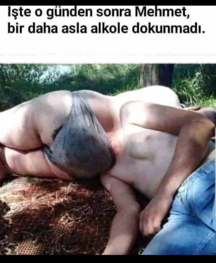 Alkolün fazlası zarardır zarar ! :)