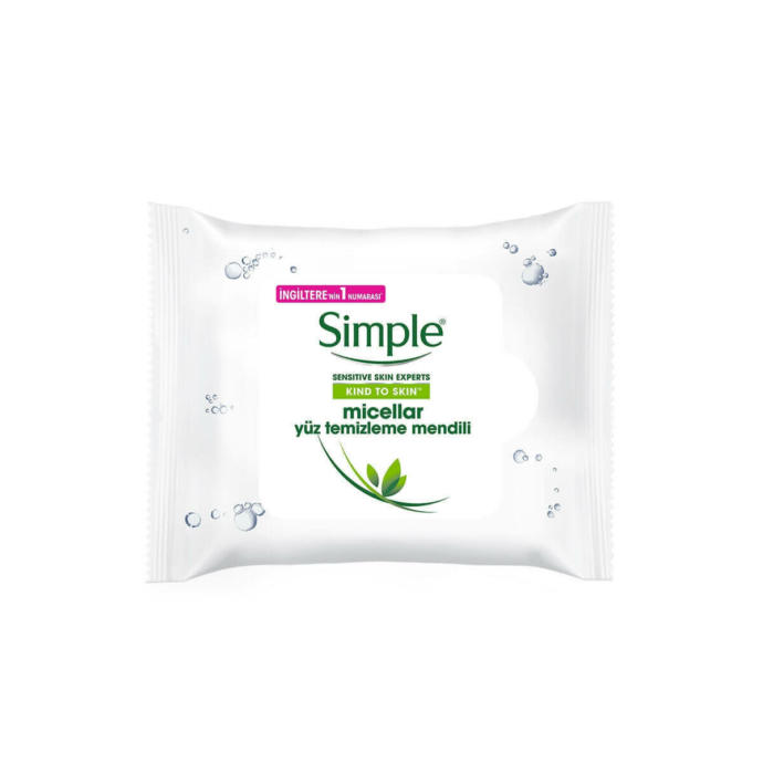 Simple Micellar Yüz Temizleme Mendili