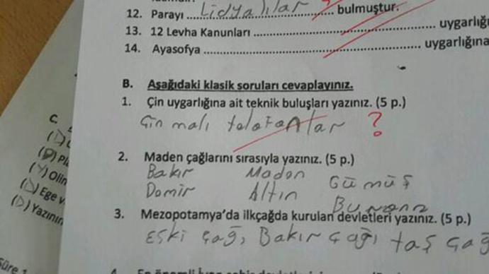 Sınav Kağıdı