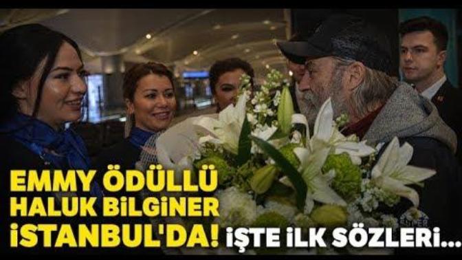 Emmy Ödüllü Haluk Bilginer Türkiye'ye Döndü! İşte İlk Açıklamaları...