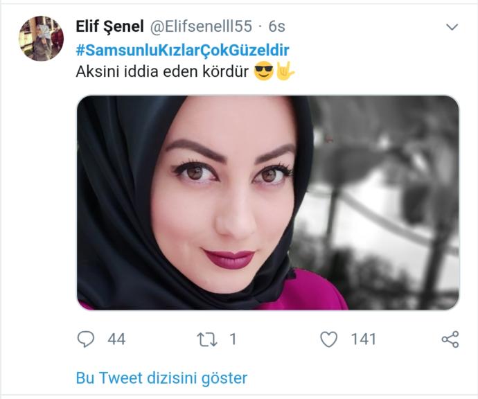 #SamsunluKizlarCokGuzeldir Hashtagini Tiye Alan Twitterın Muzip Kullanıcılarının Komik Tweetleri