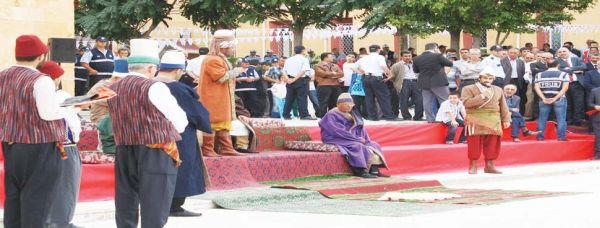 Kırşehir Ahilik şenliklerinden bir görüntü.