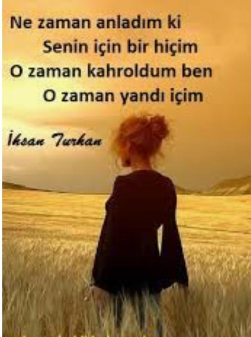 İçin yanmasın.. her çiçek filizlenip çıkacağı zamanı bekler.. sararan çiçekler bunun habercisi..