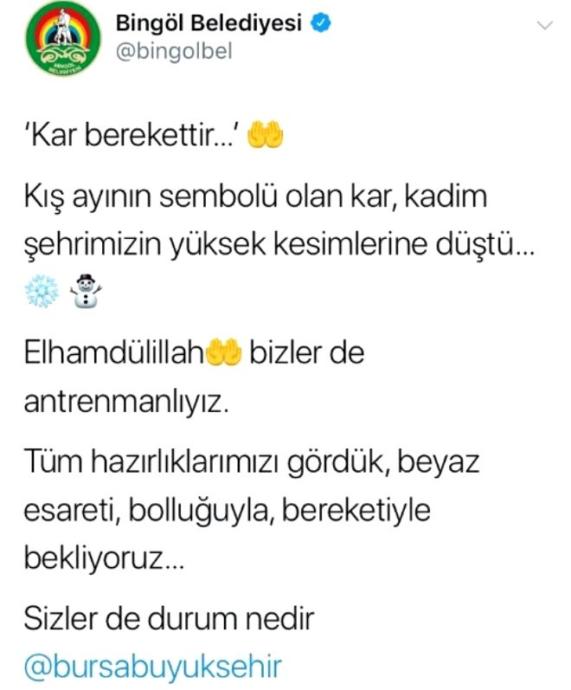 Belediyelerin Kar Tweetleri Güldürdü: Siz Ne Yaptınız Kanka?