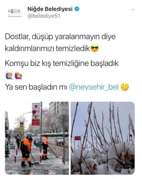 Belediyelerin Kar Tweetleri Güldürdü: Siz Ne Yaptınız Kanka?