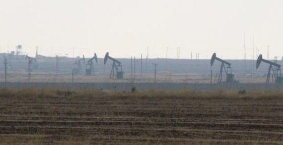 Suriye sınırımızın 50 metre ötesindeki petrol kuyuları