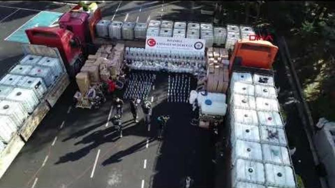 Yılbaşına Sayılı Günler Kala 200 Ton Sahte İçki Ele Geçirildi!