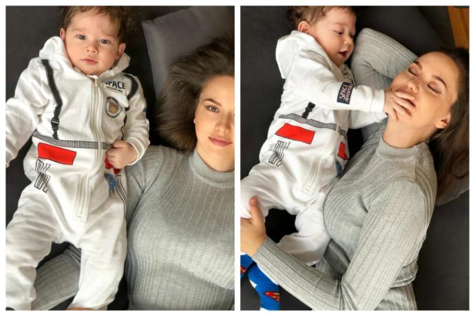 Genlerin Önemi: Fahriye Evcen Oğlu Karanın Fotoğrafını Paylaştı Twitterda Ortalık Karıştı!