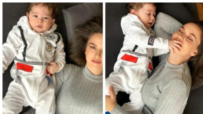 Genlerin Önemi: Fahriye Evcen Oğlu Karan'ın Fotoğrafını Paylaştı Twitter'da Ortalık Karıştı!