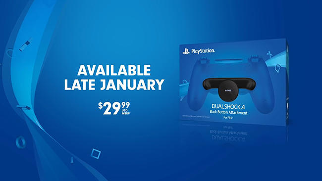 Playstation 4ün Kontrol Cihazına DualShock 4 Geri Düğmesi Eklentisi Satışa Çıkıyor!