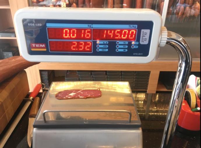 1 Dilim Pastırma 3 Liraya Yaklaştı!