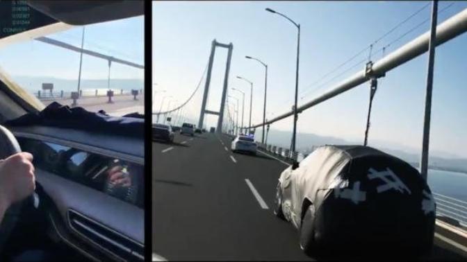 Yerli Otomobilin Hareket Halindeyken Görüntüsü Paylaşıldı