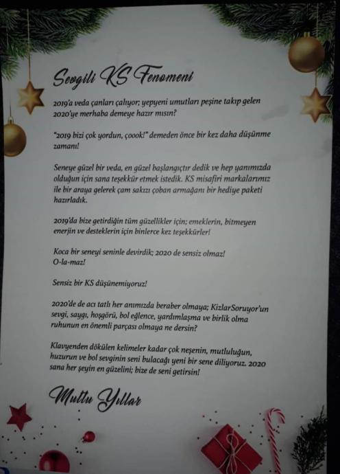 2020ye İyi Başlama Sebeplerimden Biri de KizlarSoruyorun Tatlı Hediyeleri!