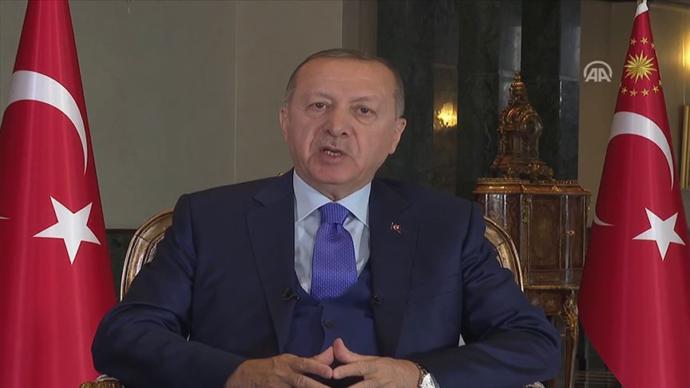 Cumhurbaşkanı Erdoğandan yeni yıl mesajı