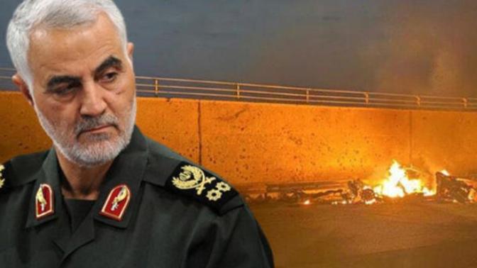 İranlı General Kasım Süleymani'nin Vurulma Anına Ait Görüntüler Yayınlandı