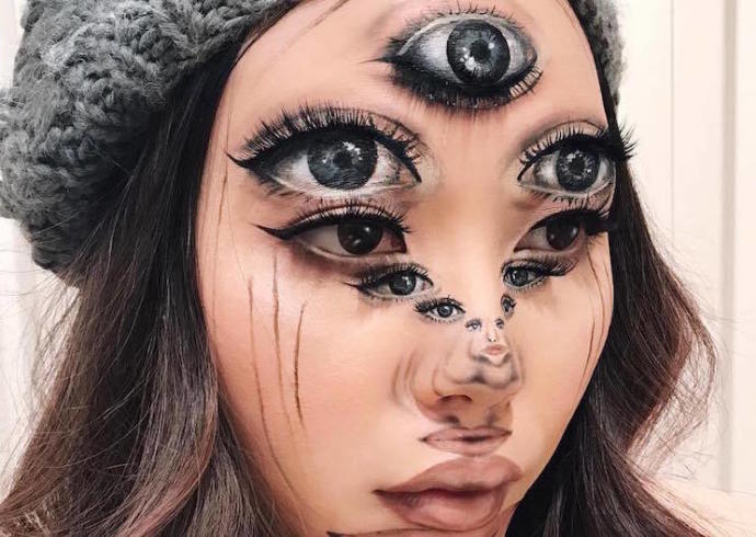 Bu Zamana Kadar Gördüğünüz Tüm Makyajları Unutun: Beyninizi Dumura Uğratacak 3D Makyaj Modelleri!