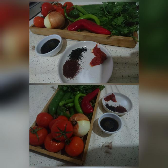Kebapların Yanında Olmazsa Olmazlardan Kebap Salatası Tarifim