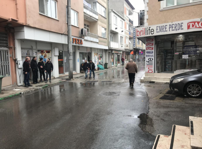 Olayın yaşandığı sokak - Bursa