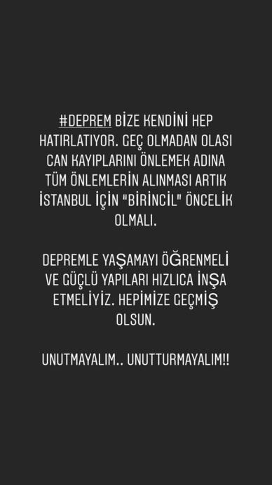 Murat Bozun deprem açıklaması - Instagram