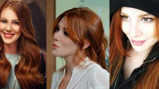 Bakır Saç Renginin En Güzel Temsilcisi Elçin Sangu'nun Hayran Kalınası Saç Modelleri