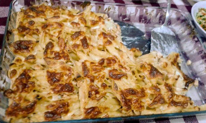 Midemiz Bayram Etsin: Beşamel Soslu Makarna Yaptım!🎉