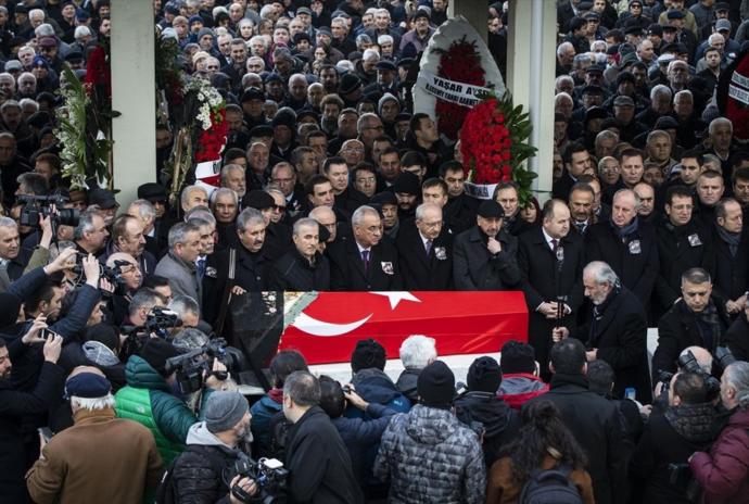 Rahşan Ecevit son yolculuğuna uğurlandı