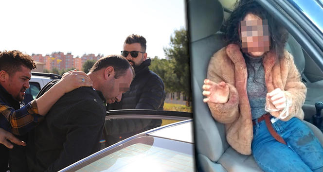 Kendisini polis olarak tanıtıp genç kızı darbetti