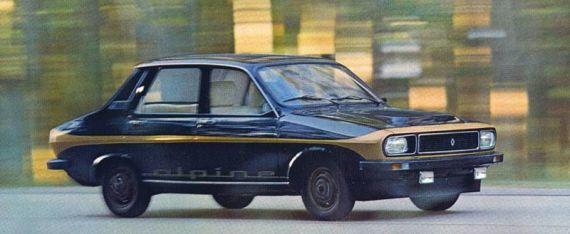 1600 cc motor hacmiyle 120 beygir motorlu R12 ralli aracı Alpine
