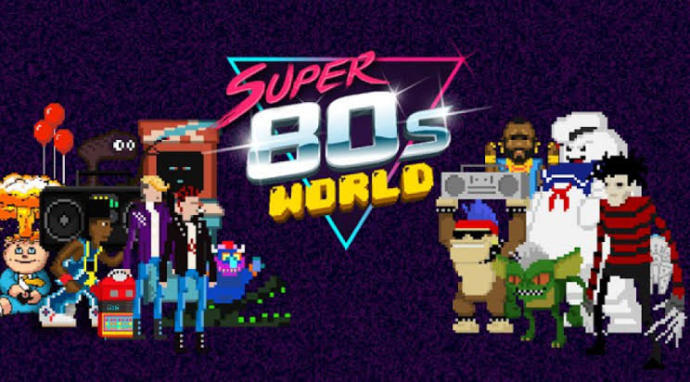 80li Yılların Çocukluğu Mobil Cihazlarda: Super 80s World