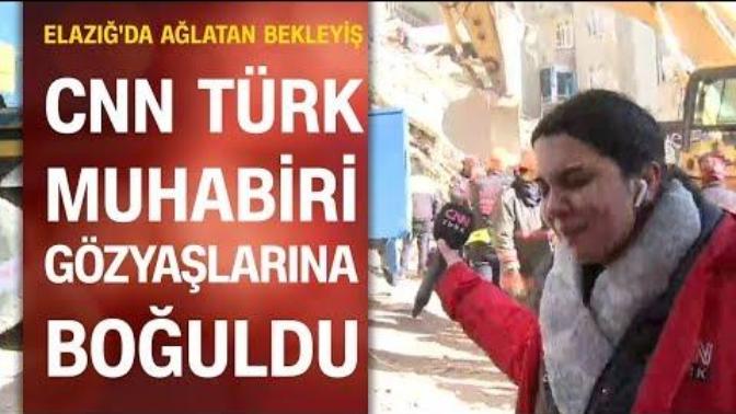 CNN TÜRK Muhabiri Fulya Öztürk Gözyaşları İçinde Haber Aktarmaya Çalıştı