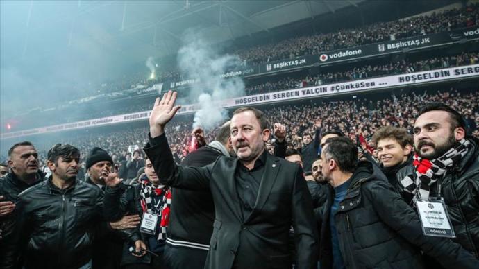 Beşiktaş Teknik Direktörü Sergen Yalçın
