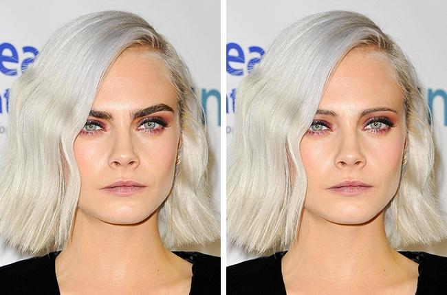 Yüzlerini Ezbere Bildiğimiz Ünlüleri Küçük Değişimlerle Farklı İnsan Haline Getiren Photoshop Dokunuşları!