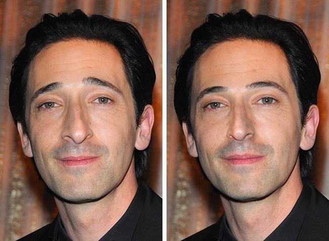 Yüzlerini Ezbere Bildiğimiz Ünlüleri Küçük Değişimlerle Farklı İnsan Haline Getiren Photoshop Dokunuşları!