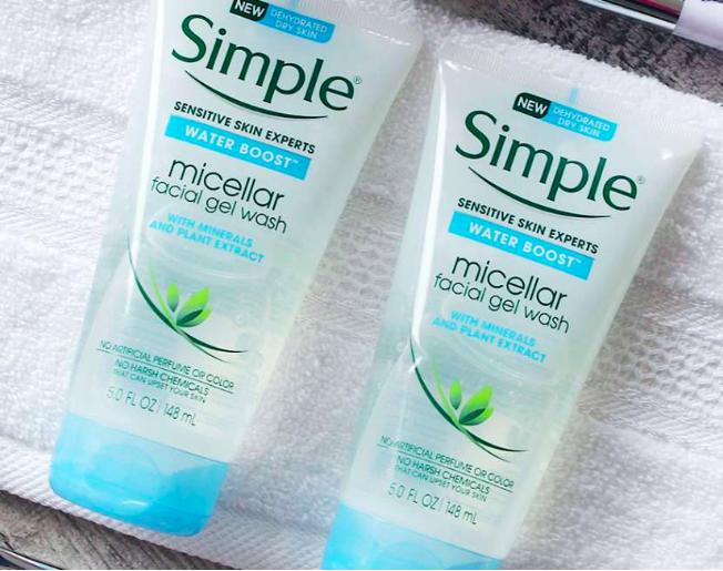 Simple yüz temizleme jeli