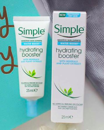 Simple hydrating booster