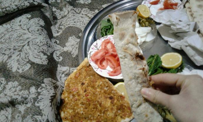 Hazır Mısınız: O Zaman Sofrayı Donatıyoruz😂El Açması Lahmacun Tarifim Sizlerle🎉