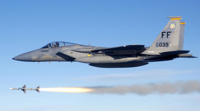 Fox One , Fox One. Missiles Away.
