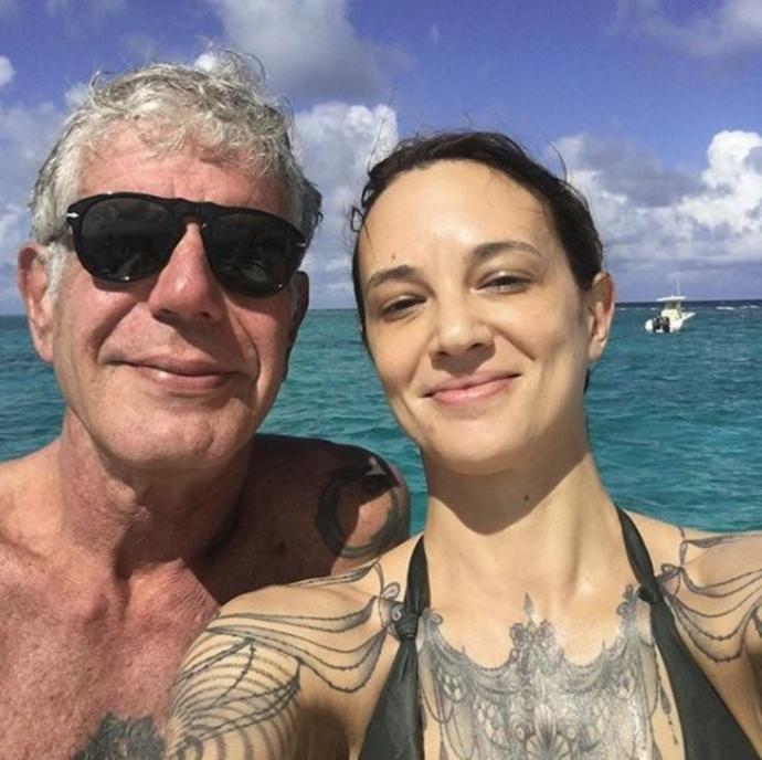 Asia Argento başka bir erkek arkadaşıyla aralarında 30 yıl yaş farkı var