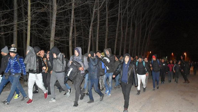 Türkiyeyi terk eden göçmenler