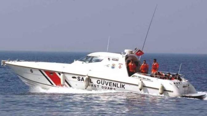 Ege Denizinde İlginç Kovalamaca Türk Sahil Güvenliği Yunan Botunu Kovaladı