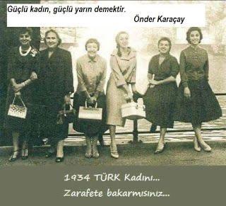 Kadın her zaman zariftir